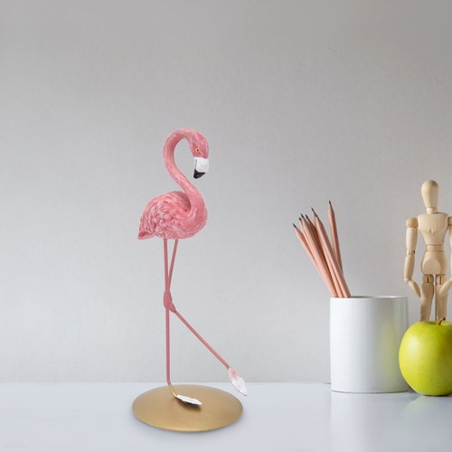 Pink flamingo statue - flamingo, ornaments