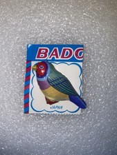 Vintage  Tin Litho Bird Pin Badge
