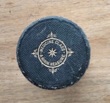 Vintage Cased Minim Measure. Horrell & Goff Chemists, Dartford.