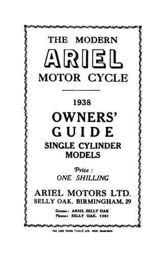 1938 ariel all singles - (0113),