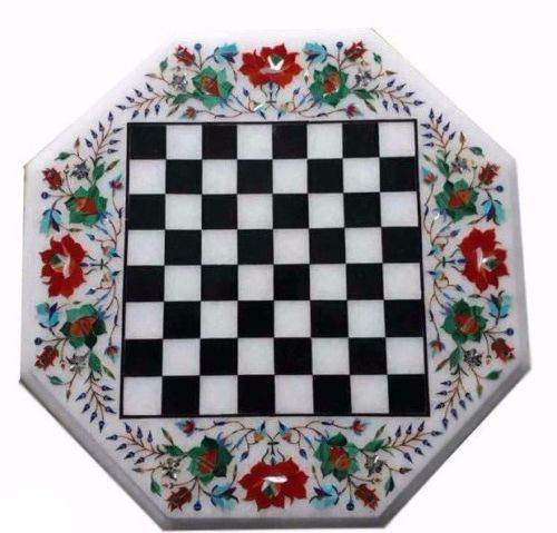 Marble chess coffee table - coffee,