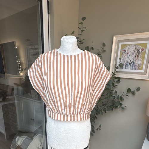 Primark beige white striped - primark,