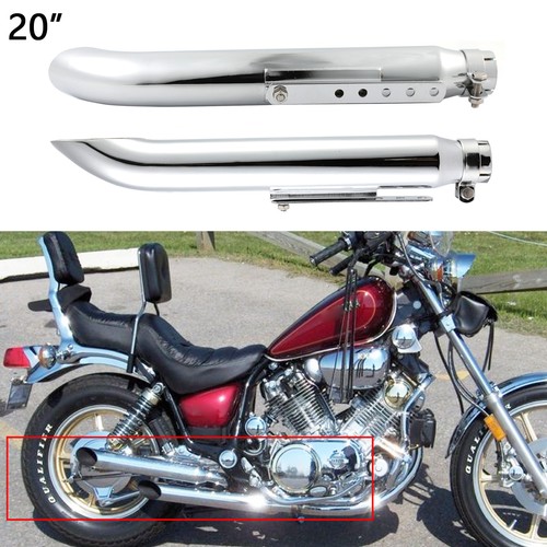 2pcs exhaust muffler pipe - 20",