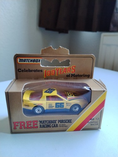 Vintage matchbox pontiac racer - matchbox,