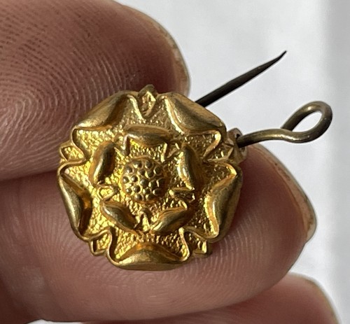 Vintage miniature tudor rose - vintage,