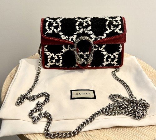 Gucci dionysus tweed leather - gucci,