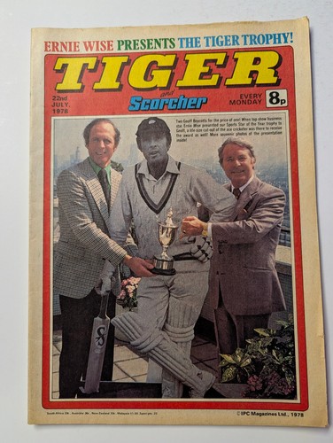 Tiger and scorcher comic - tiger,