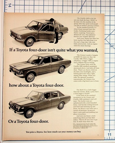1960s toyota corolla - toyota,