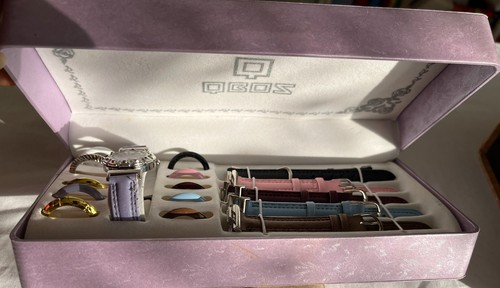 Qbos interchangeable watch set - interchangeable,