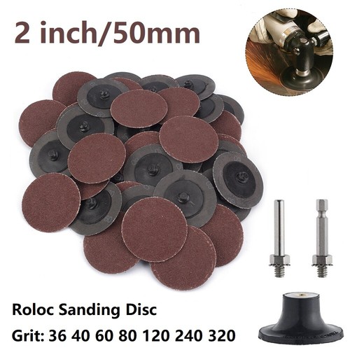 50pc 50mm sanding disc - 50pc,