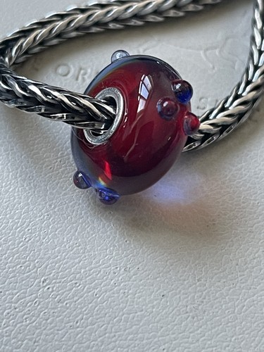 Trollbeads blue flower bud - trollbeads,