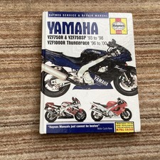 HAYNES MANUAL YAMAHA YZF750R & YZF750SP 1993-98 & YZF1000R THUNDERACE 1996-2000