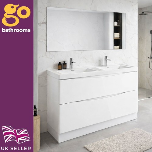 1200mm white gloss - 1200mm,