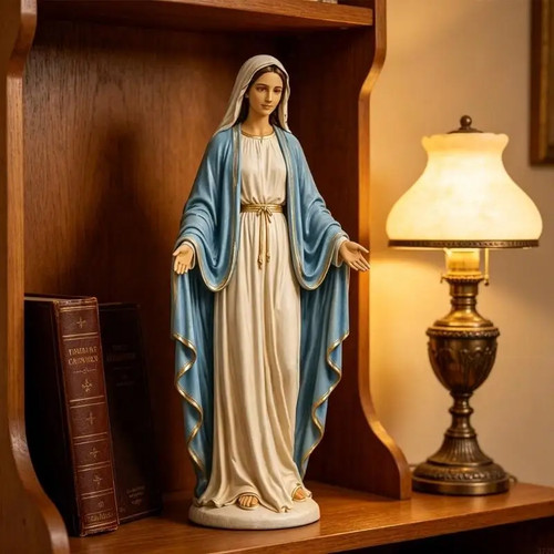 Mother mary figurine handmade - mary,