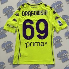 Match Worn Bartłomiej Drągowski ACF Fiorentina 2020/2021 Goalkeeper Shirt