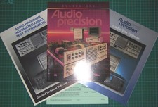 Job Lot 1993 AUDIO PRECISION Audio Test Instruments brochures & 1996 price list