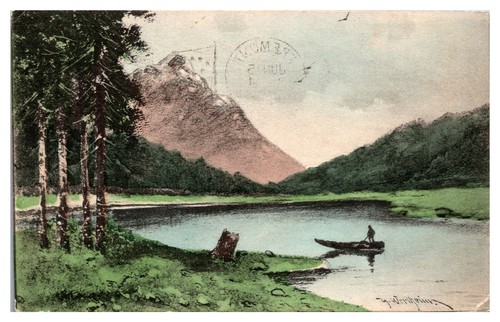 1908 man boat - 1908, on