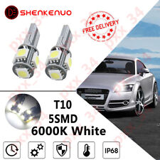 For Audi TT MK1 8N Error Free Sidelight Upgrade 5LED Light Bulbs - Super Bright