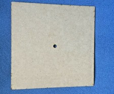 Wooden MDF Square  Clock Face