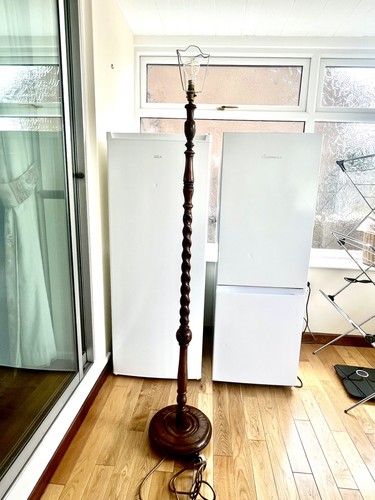 Oak barley twist standard - twist, lamp