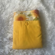Handmade Book Sleeve Cover Pouch Padded floral Fabric