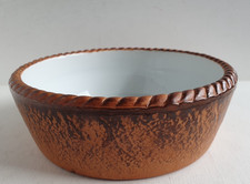 ANTIQUE PILLIVUYT PIE DISH WITH PASTRY DESIGN
