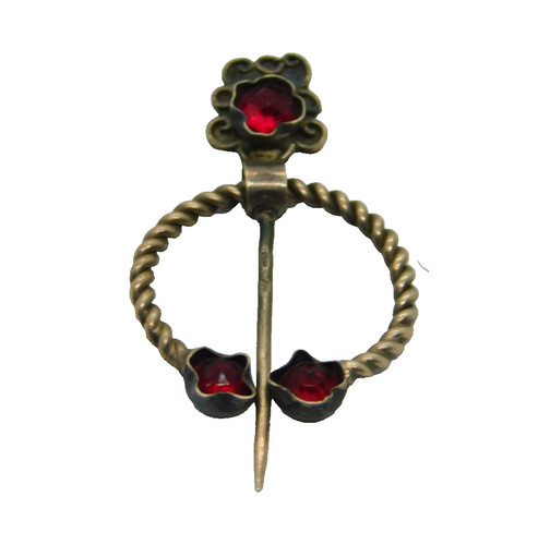 Sterling silver red paste - silver,