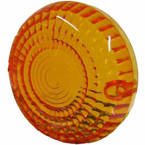 Indicator lens amber fits - lens,