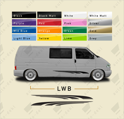 Fits transporter lwb - vw,