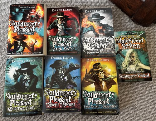 Skullduggery pleasant book - skullduggery, set