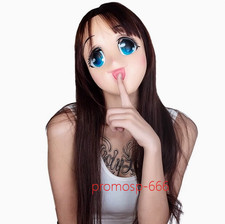 Mask Anime Girl Cartoon Big