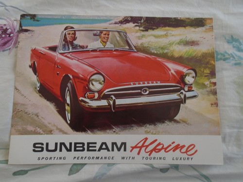 Sunbeam alpine brochure - sunbeam,