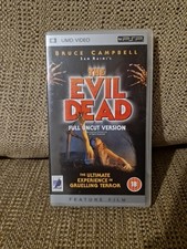 The Evil Dead Full Uncut Version Sony PSP UMD Video Horror