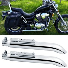 2xMotorcycle Exhaust Muffler