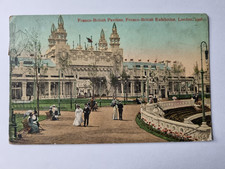 Postcard 1908 Franco-British Exhibition . Franco British Pavillion  ref 01/006