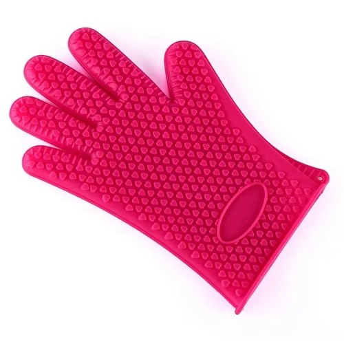 Silicone oven gloves - silicone, heat