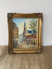 Vintage Oil Painting On Canvas