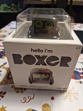 Boxer Interactive AI Robot Toy with Personality and Emotions - Black