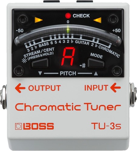 Boss chromatic tuner - boss, tu-3s