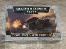 Warhammer 40k Chaos space Marine Predator Box Sealed NOS OOP Rare