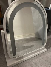 Battery powered LED vanity