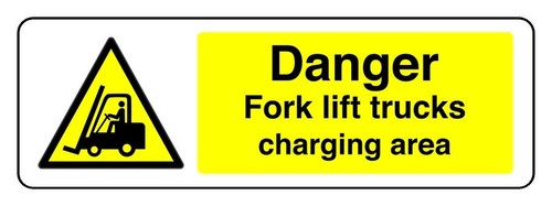Danger fork lift - danger, trucks