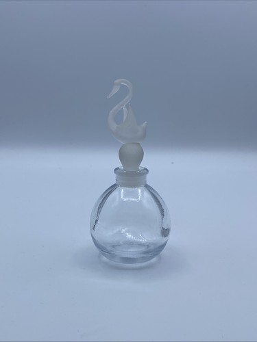 Vintage glass perfume bottle - perfume,