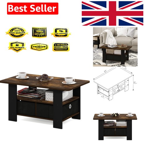 Andrey coffee table with bin - andrey,