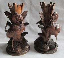 Pair of Antique Black Forest
