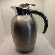 Thermos Flask Jug Stainless Steel 1 Litre 2 Pints Keeps Hot Or Cold