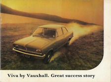 Vauxhall Viva HB 1967-68 UK Market Sales Brochure Standard De Luxe SL 90