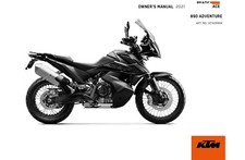 2021 KTM 890 Adventure owner's