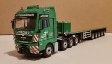 WSI Trost MAN TGX 8x4 with 5 axle Goldhofer ballast trailer