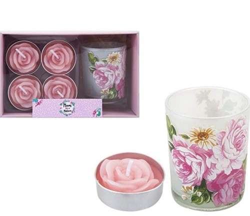 Piece set votive - set, tealight